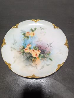 Antique Haviland Plate From France 