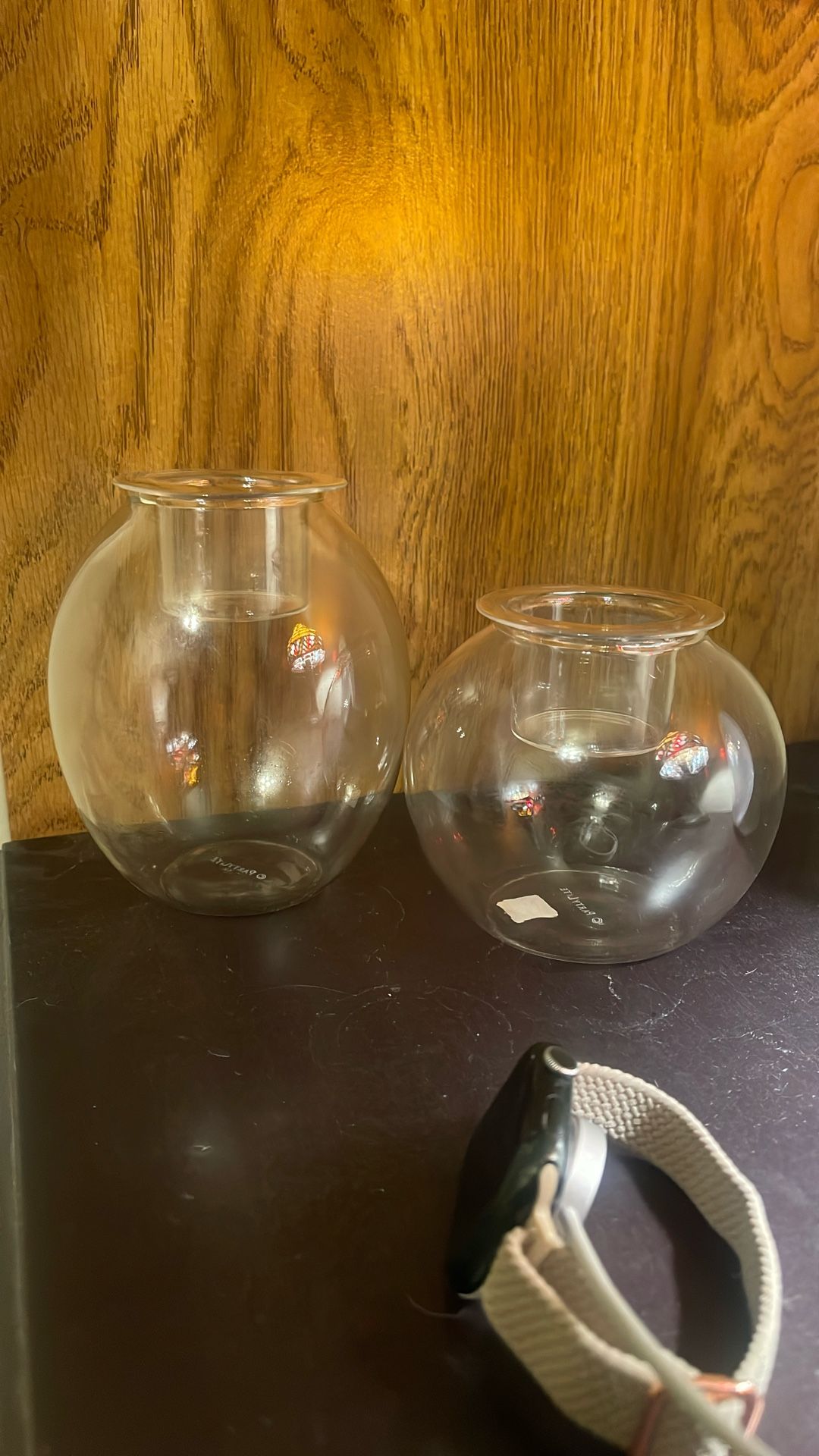 Partlite candle holders