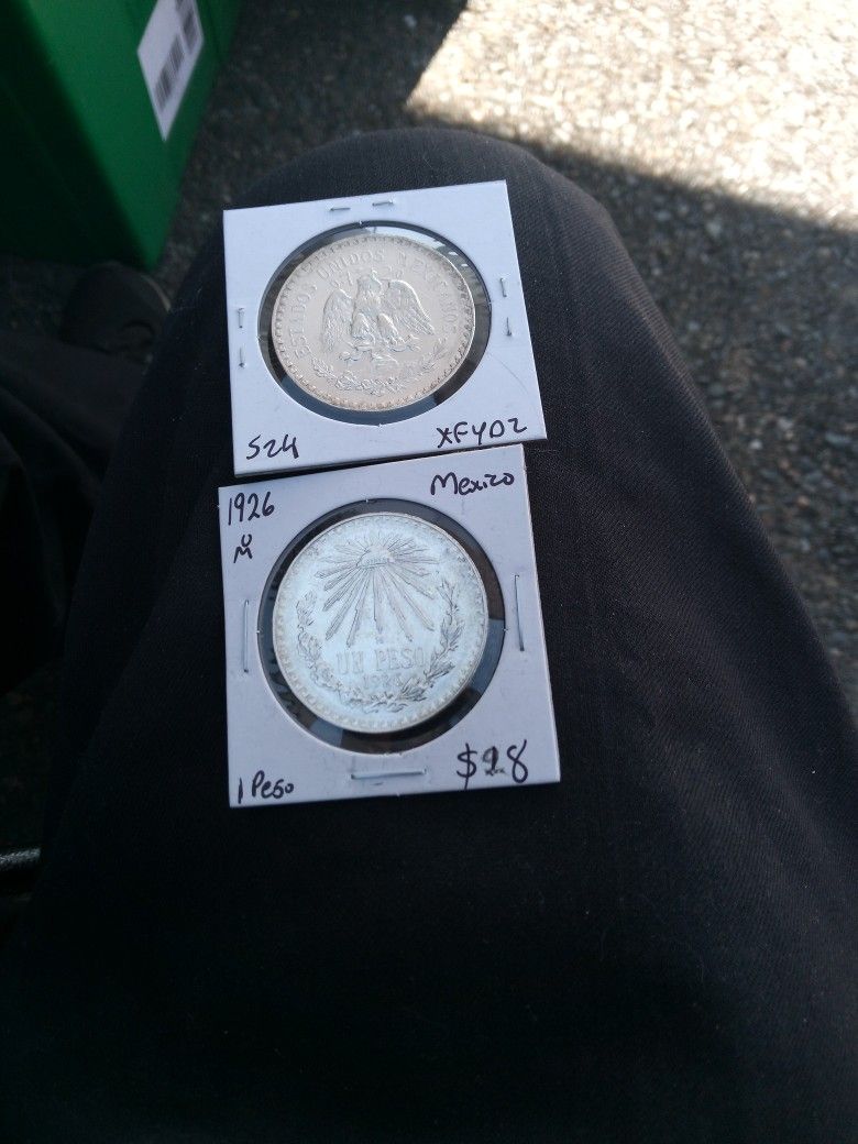 1934y1926 Peso 0720 Plata