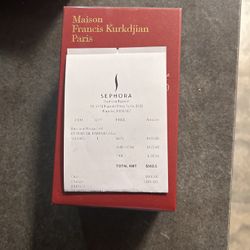 Baccarat Rouge 540 With Receipt Unopened Send Offers 