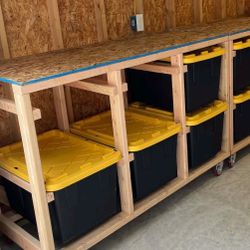 Mobile Workbench Withe Storage