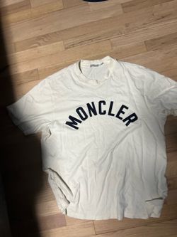White Moncler T-Shirt