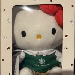 Hello Kitty Starbucks Plush