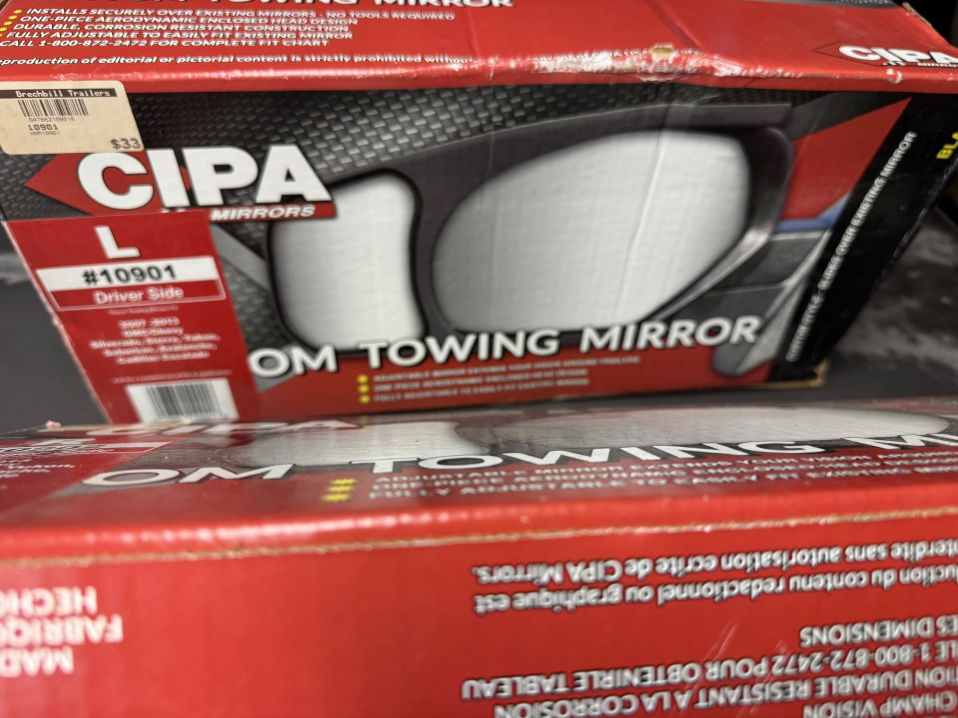 Cip On Towing Mirrors