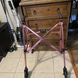 ABLE LIFE SPACE SAVER ROLLATOR WALKER
