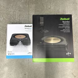 iRobot Roomba s9+ (9550) Robot Vacuum & Braava Jet m6 (6112) Robot Mop Bundle