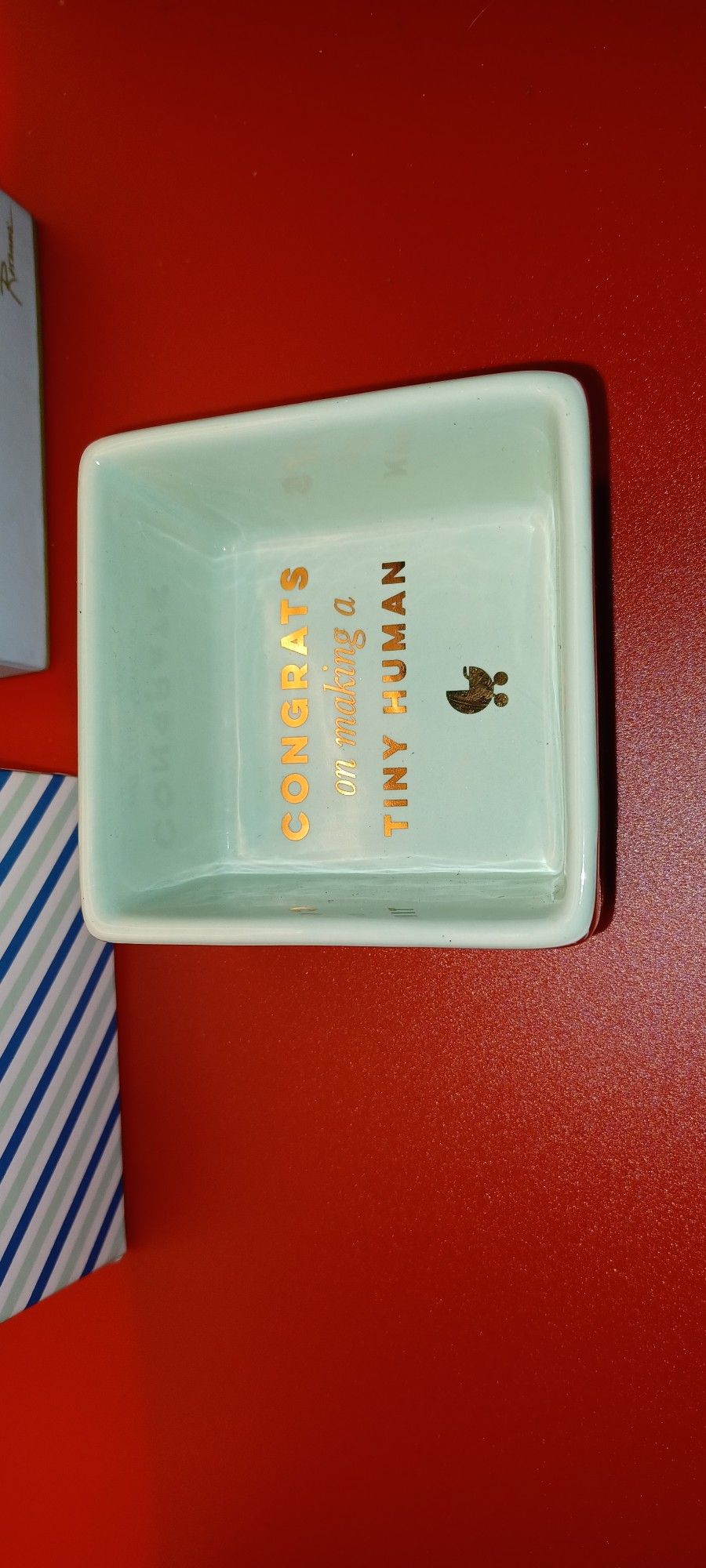 Adorable Porcelain Trinket Dish
