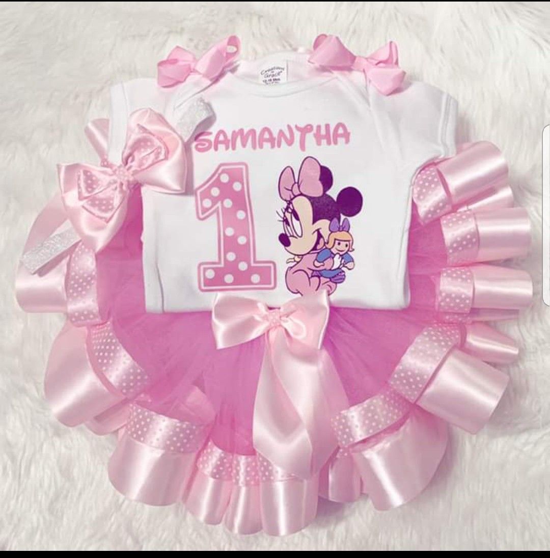 Conjunto de tutu personalizado para tu prinsesa