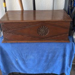 Old Bible Box