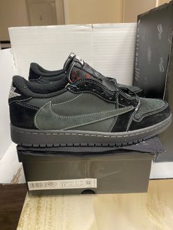 Nike Jordan 1 Travis Scott Black Phantom Size 11