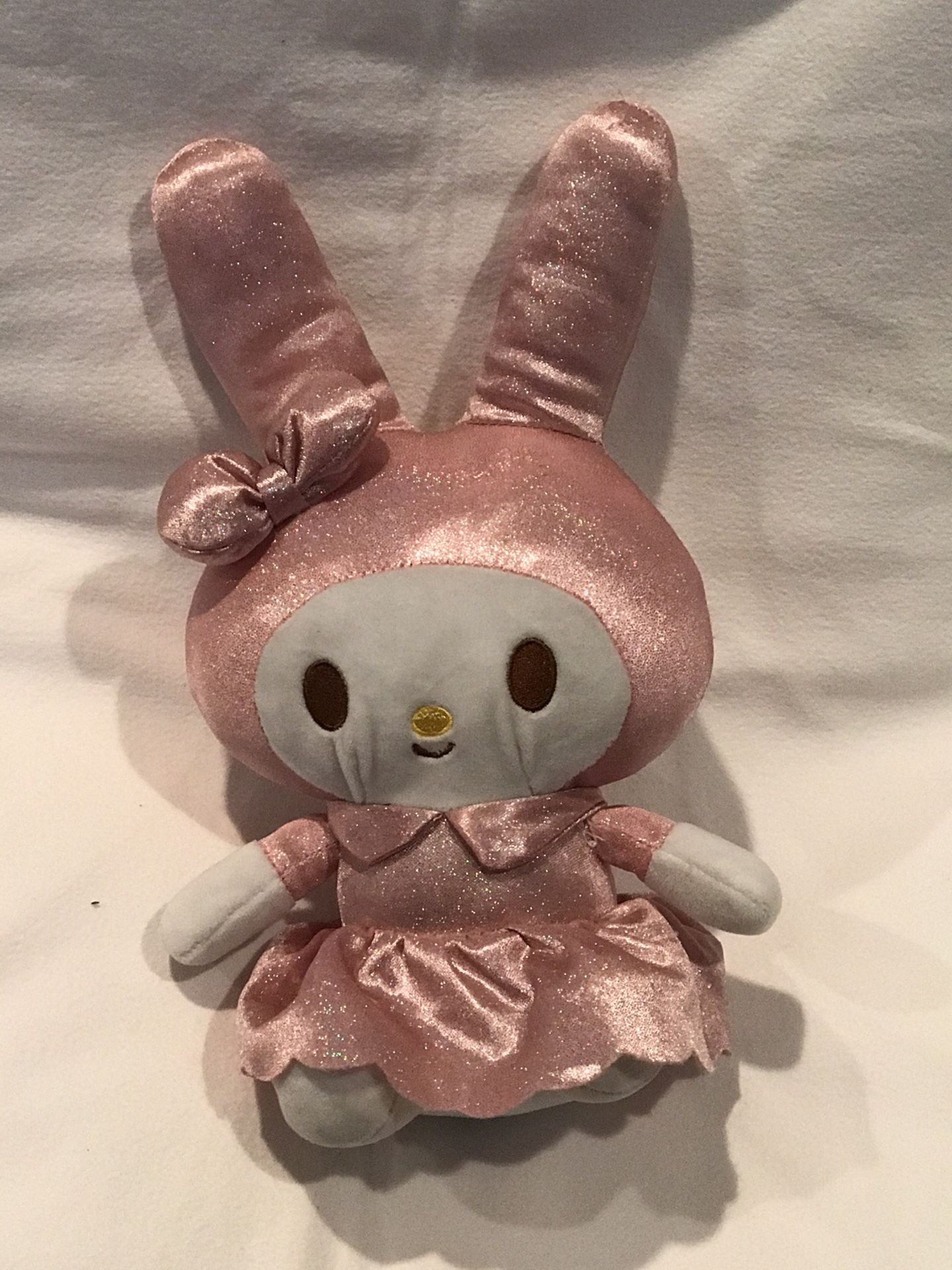 Sanrio My Melody, Plush White Bunny In Pink