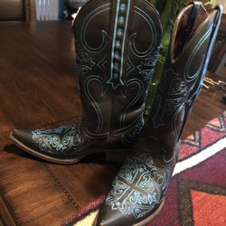 Cowboy Boots, Size 6 1/2