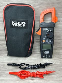 Klein Tools CL600 AC Digital Clamp Meter with Test Leads and Case (PO1027363)