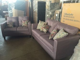 Sofa and Loveseat- new