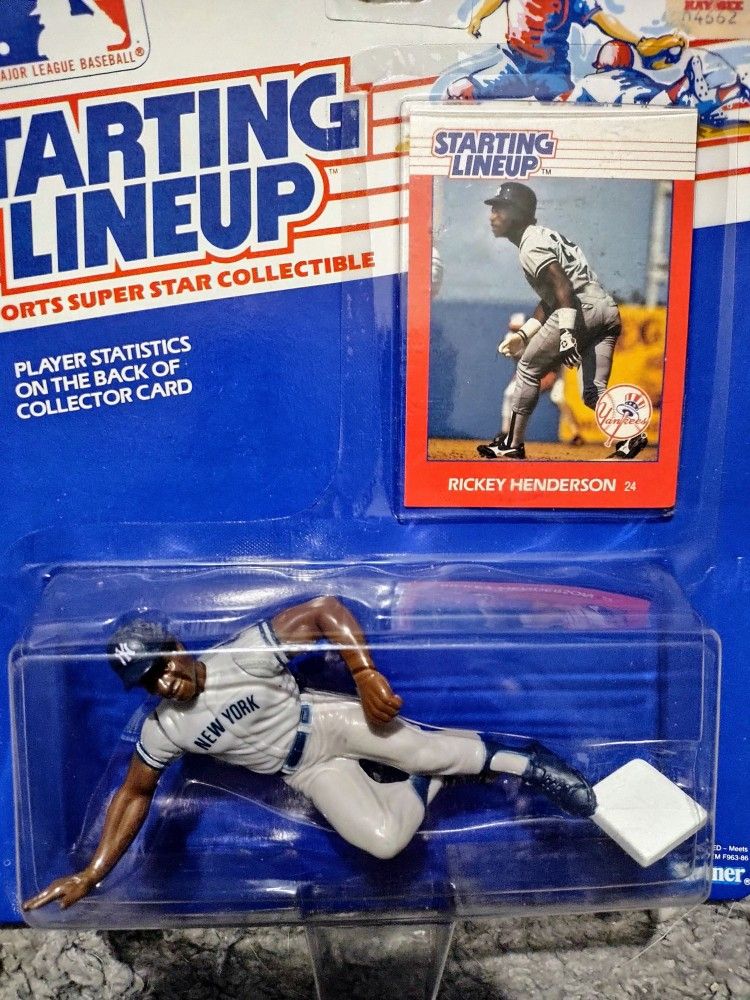 1988 Starting Lineup Rickey Henderson