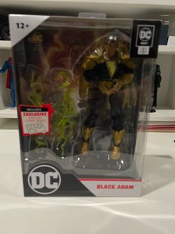 McFarlane DC Multiverse Black Adam Regular & Art Variant