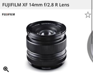 FUJIFILM XF 14mm f/2.8 R Lens - NEW - Open Box