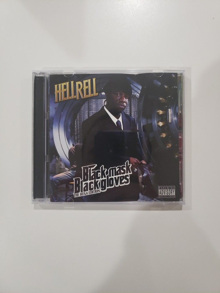 Hell Rell- Black Mask Black Gloves 