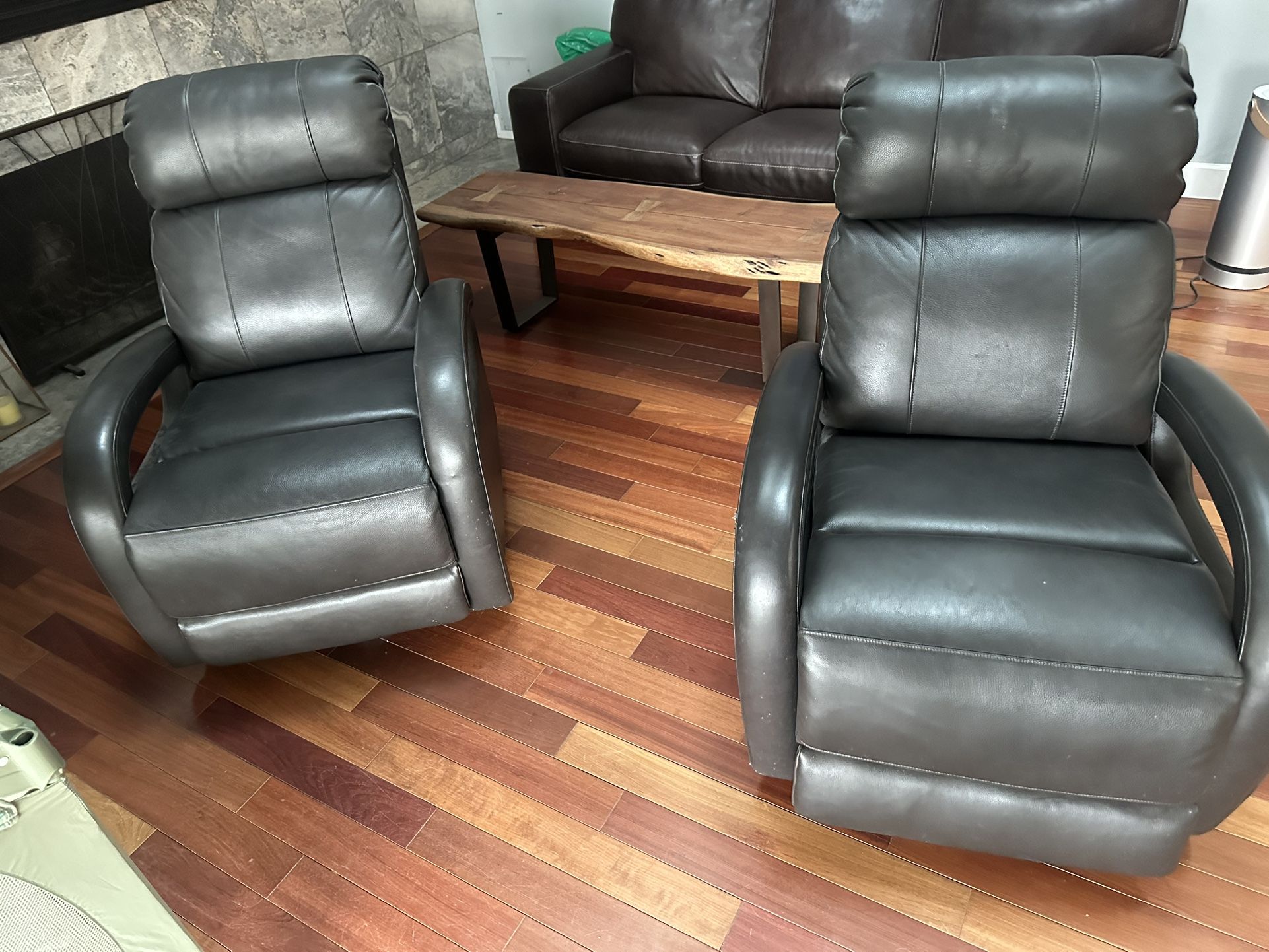 Leather Rocking Chairs