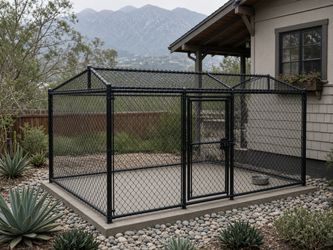 Chainlink dog kennel for sale