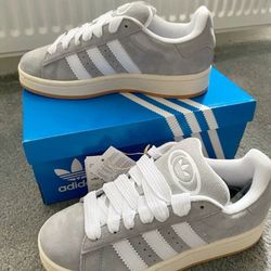Campus Adidas Shoes Light Grey *BRAND NEW*