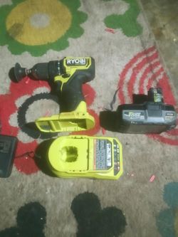 Ryobi drill set