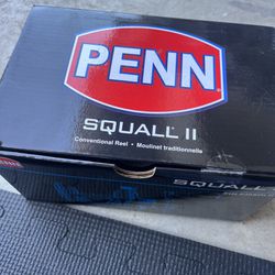 Brand New Penn Squall 2 30 Series Lefty Reel 