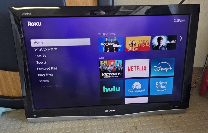 SHARP AQUOS 37" LED TV