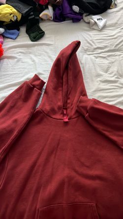 Skims Women's Burgundy Hoodie  M