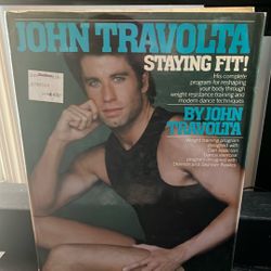 Vintage John Travolta Exercise Book 