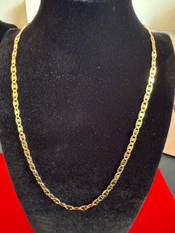 18” Mariner Necklace – 18K Gold Dipped (7 Layers) ✨