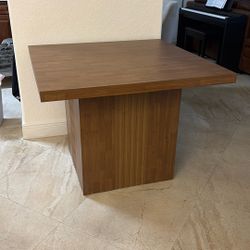 Dining Table 39.5” X 39.5 Inches  New 
