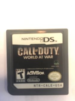 Nintendo ds call of duty