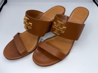 Tory Burch Studded Wedge Sandals 9.5sz