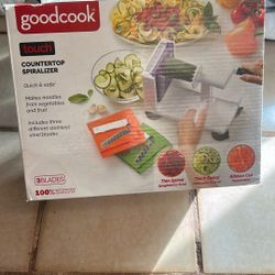 New Good Cook Spiralizer 