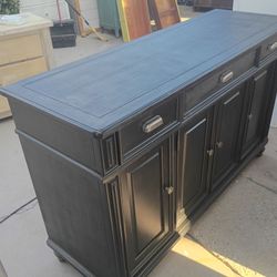 Black dresser cabinet