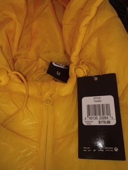 Brand New Yellow Nike Jacket Size Medium But Large Can Fit