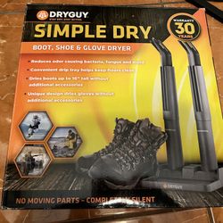BRAND NEW DryGuy Simple Dry Shoe Boot & Glove Dryer