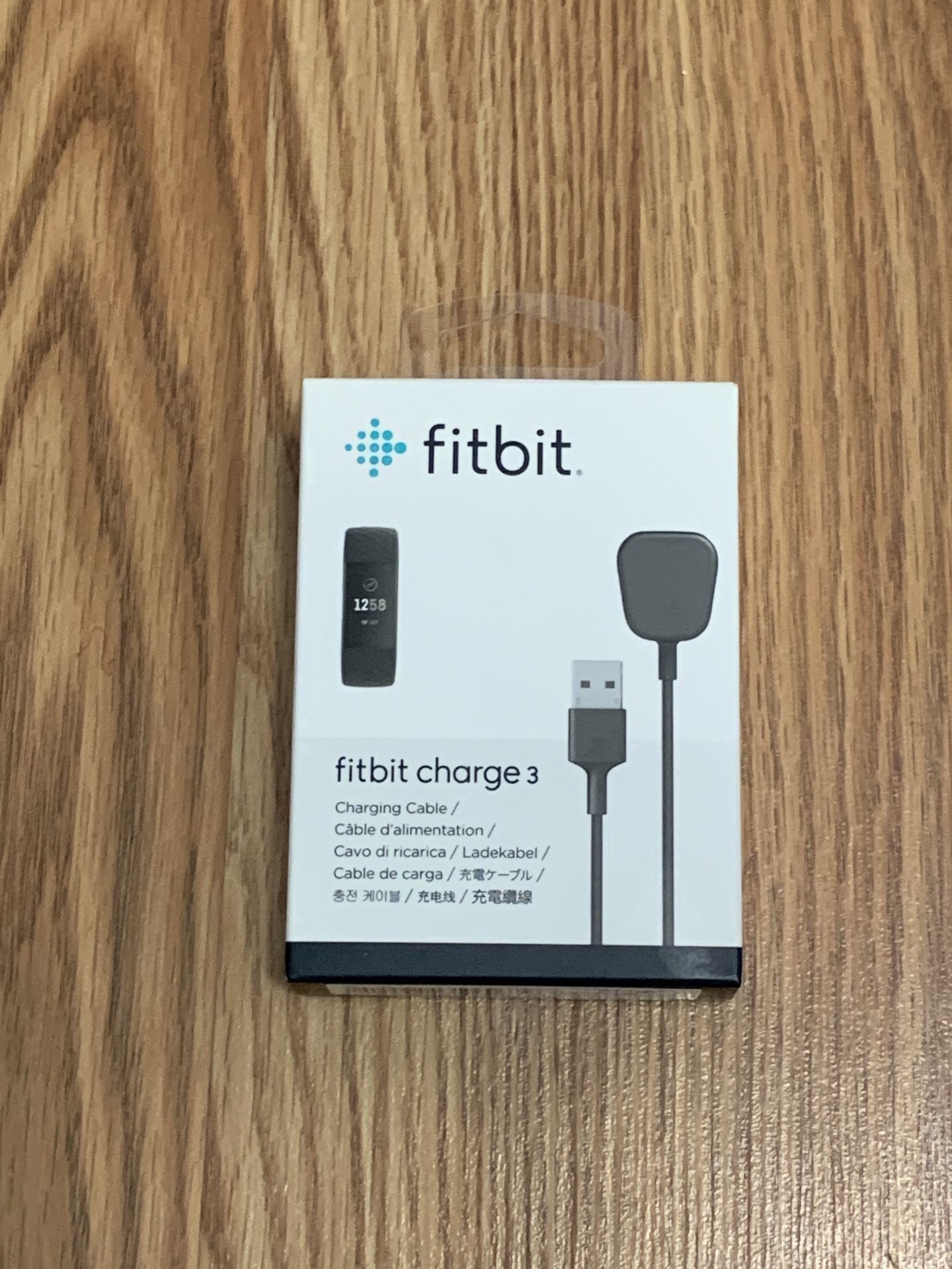 FitBit Charge 3 Charging Cable - Black (FB168RCC)
