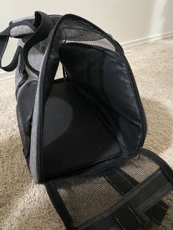 DOGLINE Pet Carrier Bag - Grey (Small)