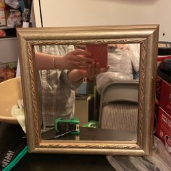 Beautiful  Wood Frame Mirror