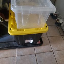 Plastic Containers $22:00.  OBO