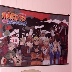 Naruto shippuden scroll poster