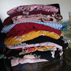 15 Women Size  Shirts Size Medium 