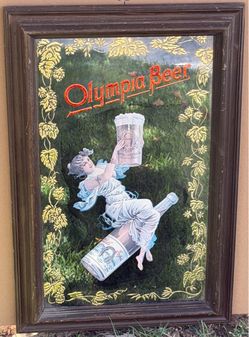 1973 Classic Olympia Beer sign
