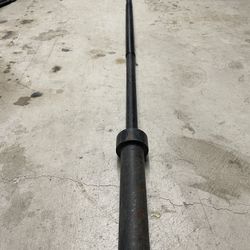 Black 7ft Barbell 