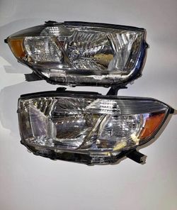 08-2010 Toyota Highlander Headlights/Faros