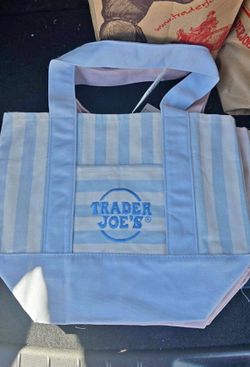 trader joes mini tote bag