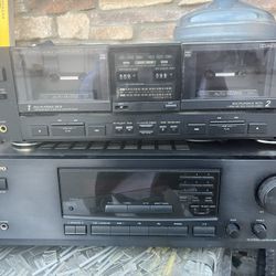 Onkyo Receiver/JVC DECK