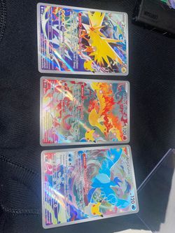 Pokémon Zapdos Moltres Articuno Set